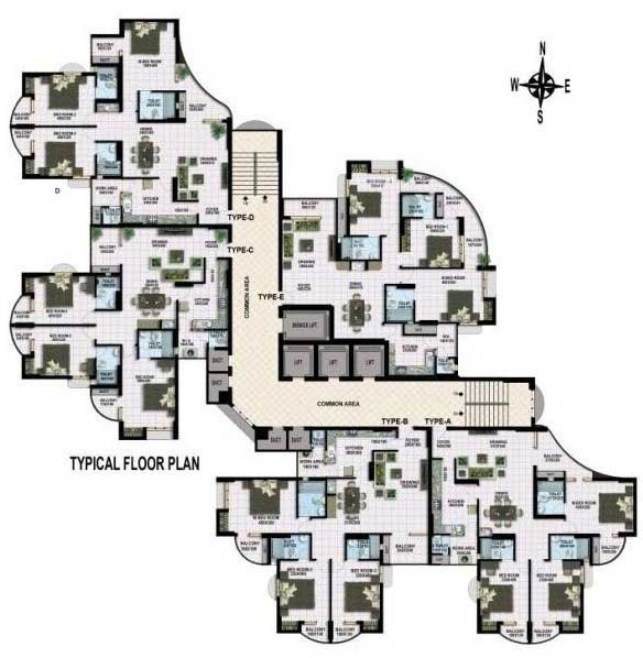 Typical floor plan